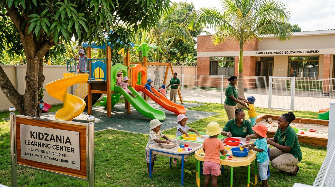 Safe Daycare Playground